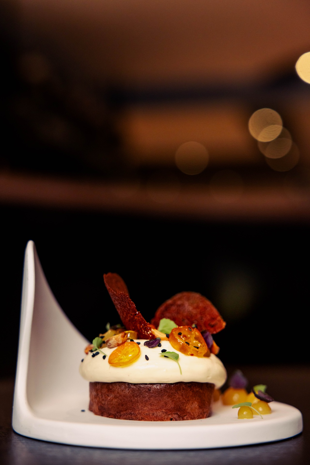 Plat de saison raffine